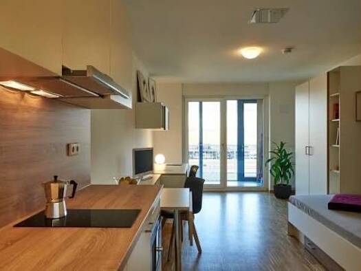 Studio zur Miete 670 € 1 Zimmer 24 m² Geschoss 3/5 frei ab 07.10.2026 Anni-Eisler-Lehmann-Straße 6 Hartenberg/Münchfeld Mainz 55122
