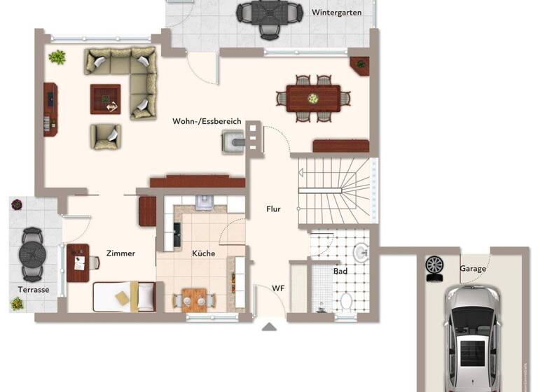 Wohnung zum Kauf 275.000 € 2 Zimmer 84 m² Bernbeuren 86975