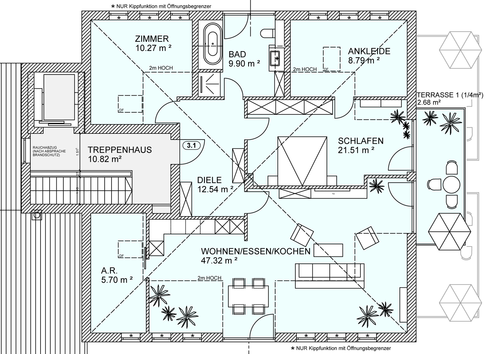 Wohnung zur Miete 1.450 € 3,5 Zimmer 118,7 m²<br/>Wohnfläche 3.<br/>Geschoss 15.12.2024<br/>Verfügbarkeit Josephsviertel Ingolstadt 85055