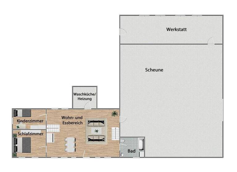 Haus zum Kauf 495.000 € 5 Zimmer 125 m² 17.544 m² Grundstück Witzwort 25889
