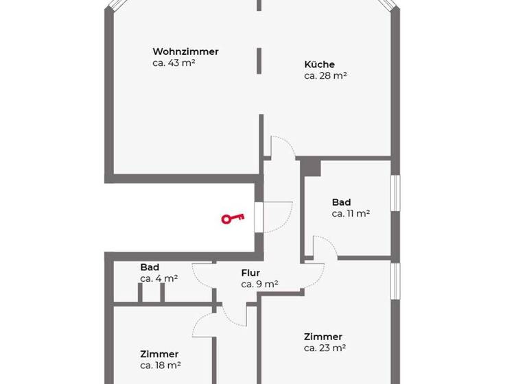 Wohnung zum Kauf 1.990.000 € 4 Zimmer 166 m² 1. Geschoss Elbchaussee 135 Ottensen Hamburg 22763