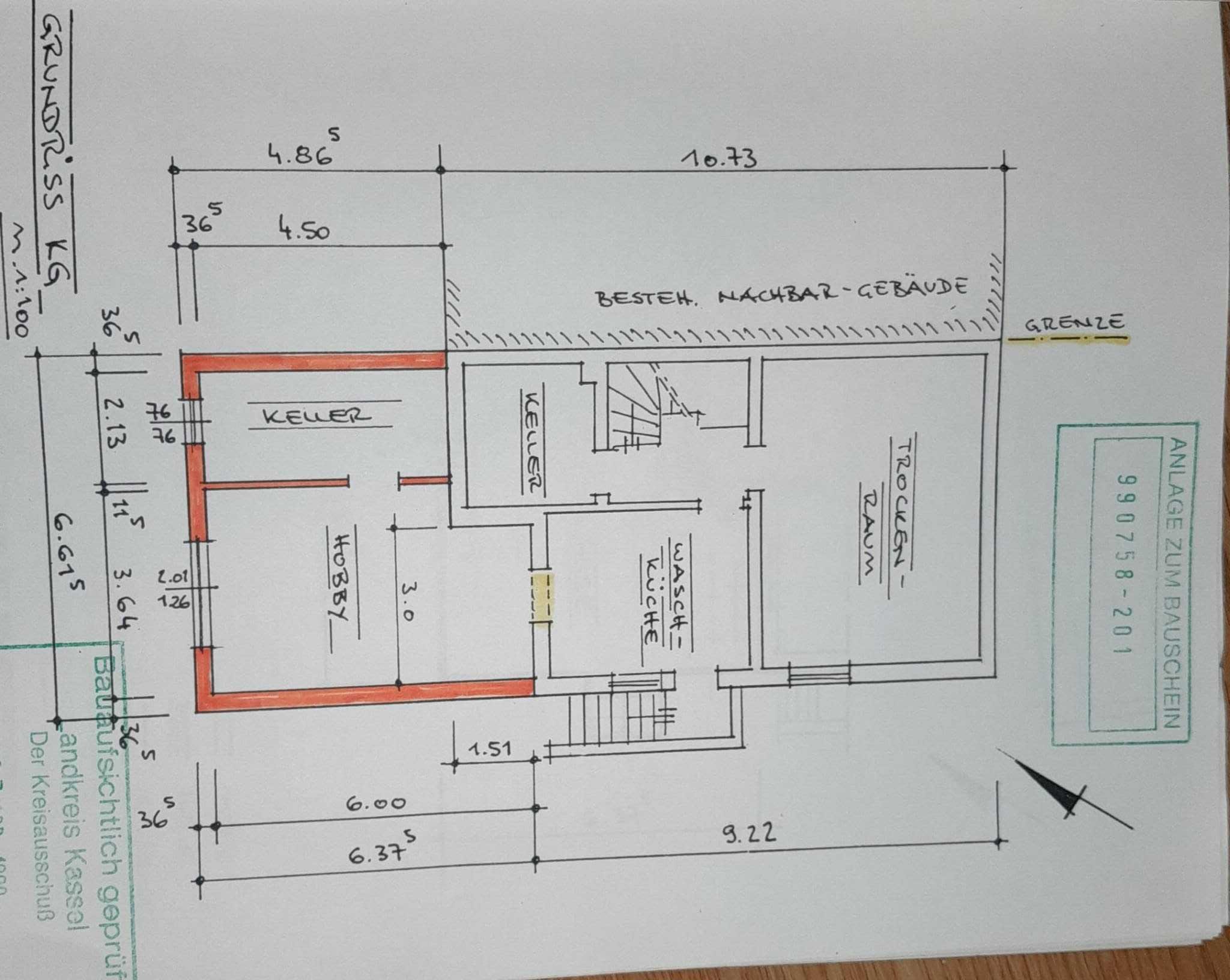 Doppelhaushälfte zum Kauf 274.900 € 3 Zimmer 104 m²<br/>Wohnfläche 513 m²<br/>Grundstück Mönchehof Espenau 34314