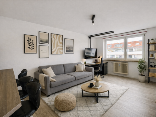 Studio zum Kauf 325.000 € 1 Zimmer 28 m² 6. Geschoss Schwabing-West München 80797