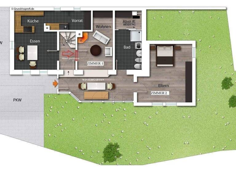 Einfamilienhaus zum Kauf 269.000 € 5 Zimmer 145 m² 578 m² Grundstück frei ab sofort Dorfstr. 25 Münchwald 55595