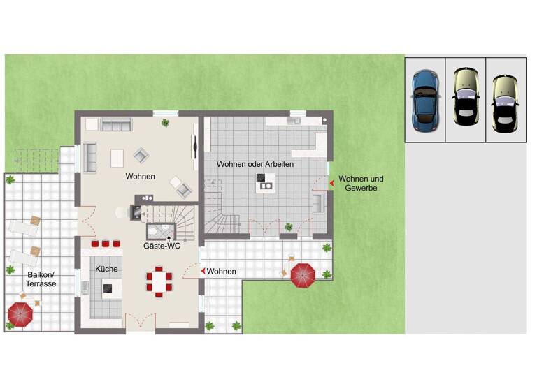 Einfamilienhaus zum Kauf 850.000 € 8 Zimmer 285 m² 908 m² Grundstück Egg Bernried 94505