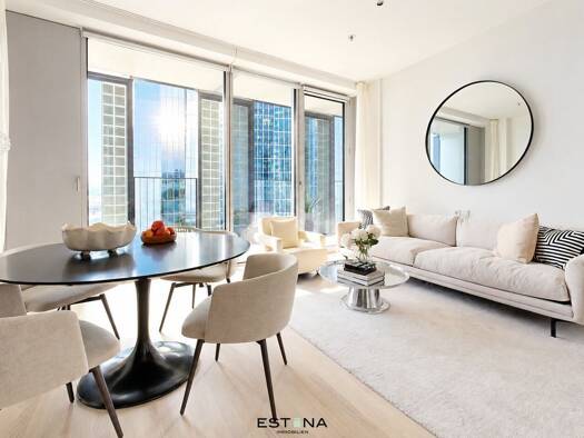 Wohnung zur Miete - Erstbezug 1.414 € 2 Zimmer 51,3 m² 32. Geschoss frei ab 01.11.2026 Donau-City-Straße Wien 1220