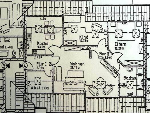 Wohnung zur Miete 570 € 3 Zimmer 90 m² frei ab 01.10.2026 Wallfahrtsweg Bethen Cloppenburg 49661