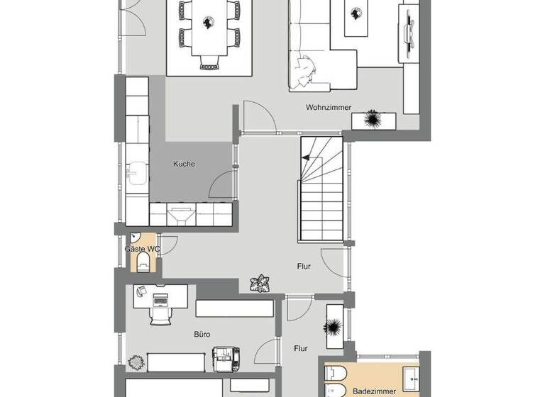 Maisonette zur Miete 2.990 € 5 Zimmer 191,9 m² Stockum Düsseldorf / Stockum 40474