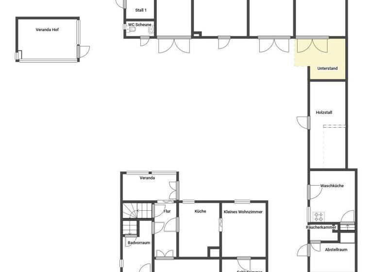 Bauernhaus zum Kauf 159.000 € 1 Zimmer 85 m² 1.500 m² Grundstück frei ab sofort Dreetz 16845