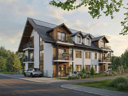 Wohnung zum Kauf - Erstbezug provisionsfrei 245.000 € 2 Zimmer 44 m² EG Peiting 86971