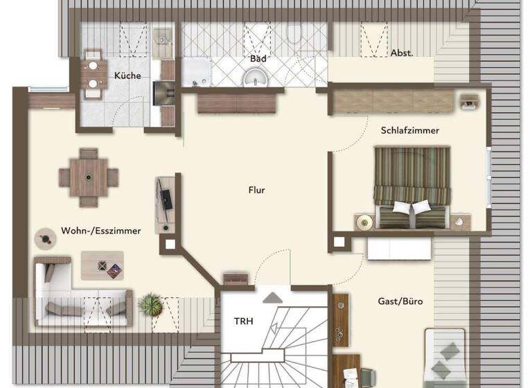 Wohnung zum Kauf 120.000 € 3 Zimmer 71 m² Innenstadt Bad Salzuflen 32105