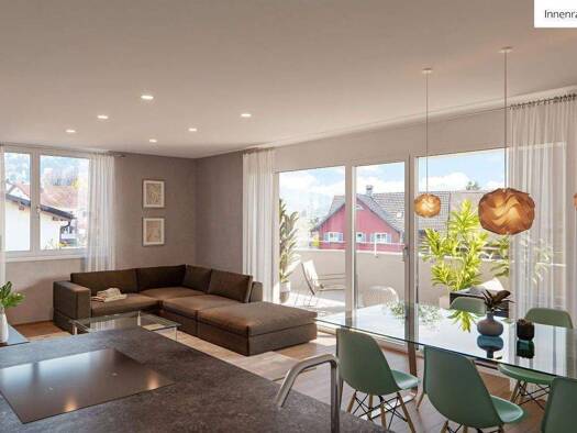Terrassenwohnung zum Kauf - Erstbezug provisionsfrei 570.000 € 4 Zimmer 87,2 m² 2. Geschoss Treietstraße 67 Röthis