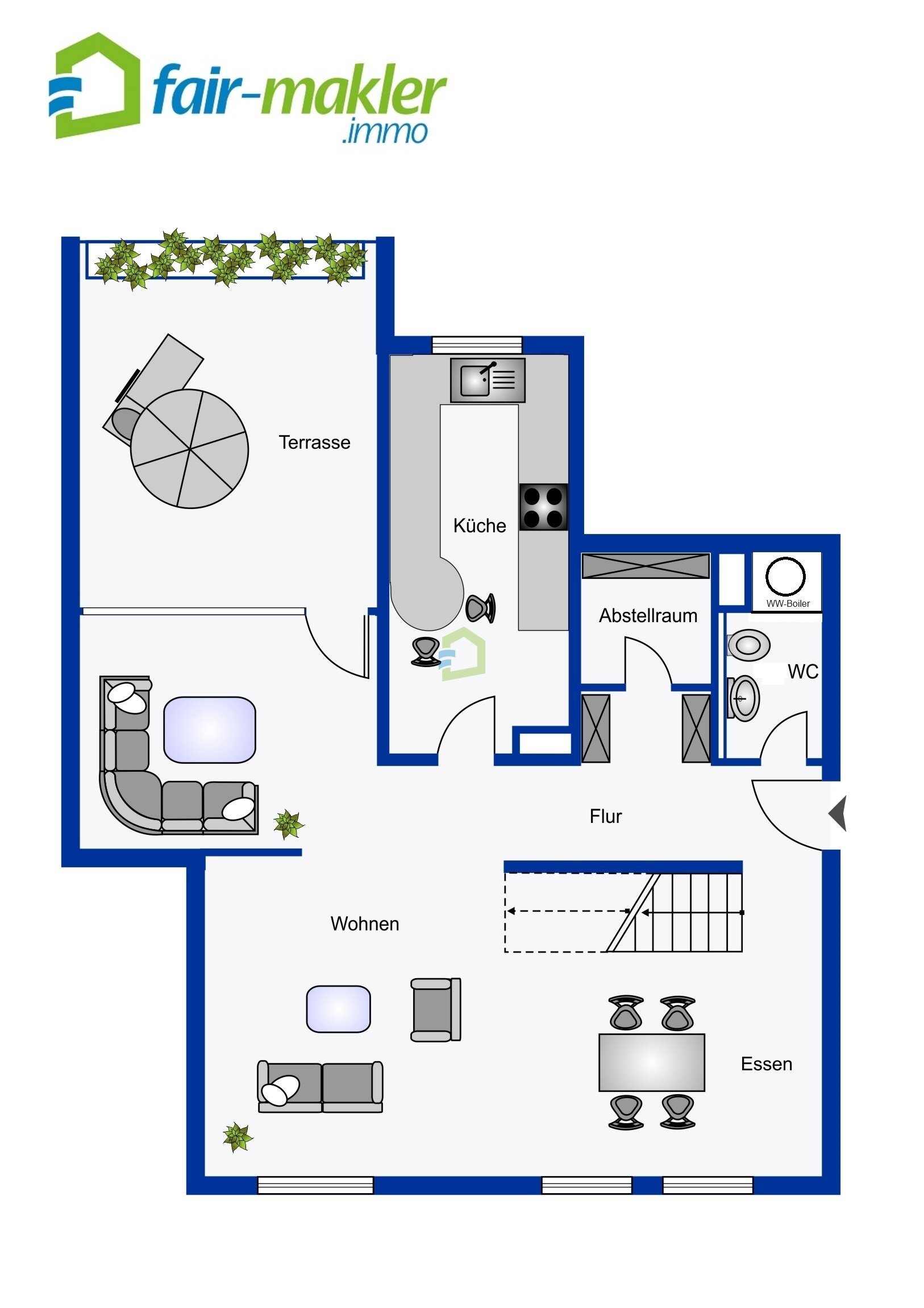 Wohnung zum Kauf provisionsfrei 539.000 € 4,5 Zimmer 127,9 m²<br/>Wohnfläche 4.<br/>Geschoss Metzingen Metzingen 72555