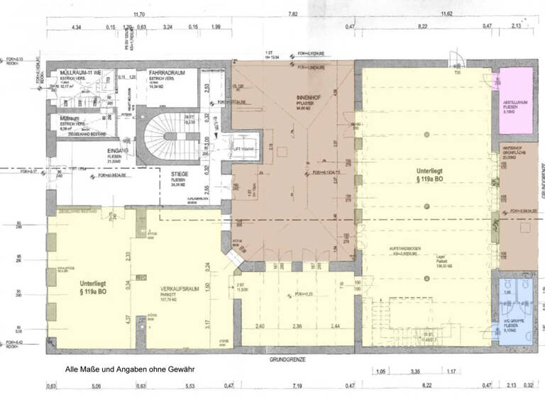 Laden zum Kauf 4.316 € 7 Zimmer Wien 1180