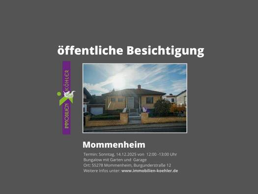 Einfamilienhaus zum Kauf provisionsfrei 589.000 € 5 Zimmer 150 m² 622 m² Grundstück Mommenheim 55278