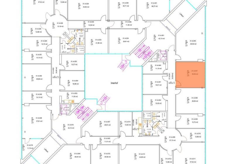 Bürofläche zur Miete 6,50 € 30 m² Bürofläche Bretonischer Ring 4-6a Neukeferloh Grasbrunn 85630