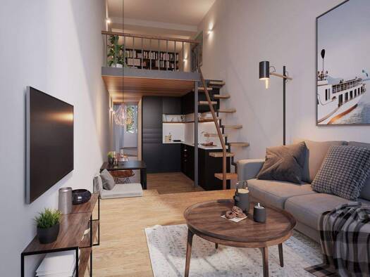 Wohnung zur Miete 422 € 1 Zimmer 38,3 m² 1. Geschoss frei ab 01.02.2026 Fürstenberg/Havel 16798