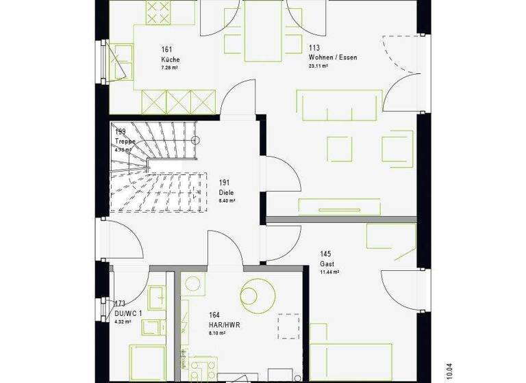 Einfamilienhaus zum Kauf provisionsfrei 563.989 € 5 Zimmer 124,7 m² 471 m² Grundstück Bergheim 50126