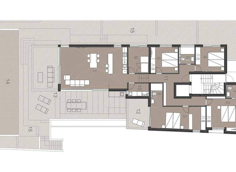 Wohnung zum Kauf 918.000 € 4 Zimmer 152 m² Zadar