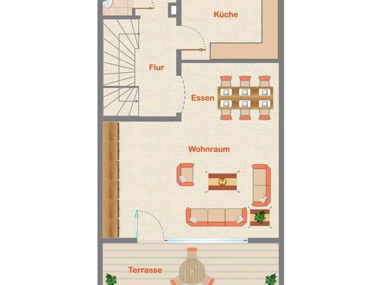 Reihenendhaus zum Kauf 425.000 € 5 Zimmer 126,6 m² 237 m² Grundstück Kleinglattbach Vaihingen an der Enz / Kleinglattbach 71665