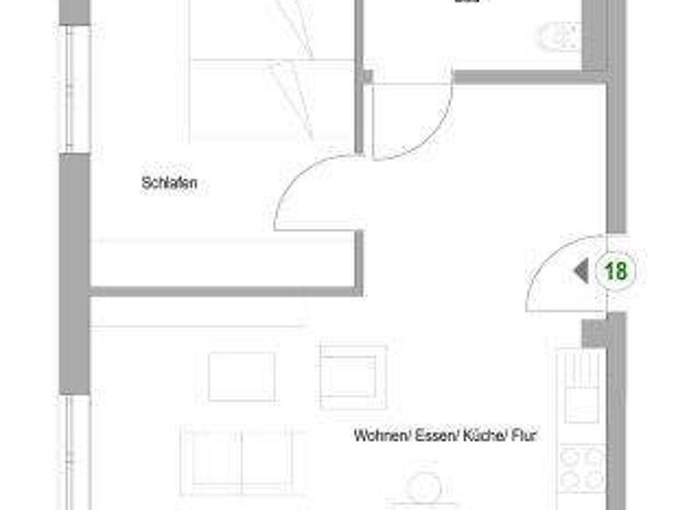 Wohnung zur Miete nur mit Wohnberechtigungsschein 407 € 2 Zimmer 50,3 m² 3. Geschoss frei ab 16.03.2026 Balthasar-Neumann-Str. 49 Freiberg Stuttgart 70437