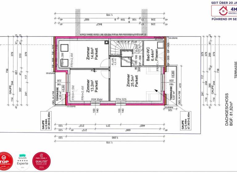 Einfamilienhaus zum Kauf 1.948.000 € 9 Zimmer 190 m² 328 m² Grundstück Wien 1120