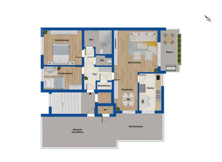 Wohnung zum Kauf 190.000 € 3 Zimmer 94 m² 4. Geschoss Buer Gelsenkirchen 45897