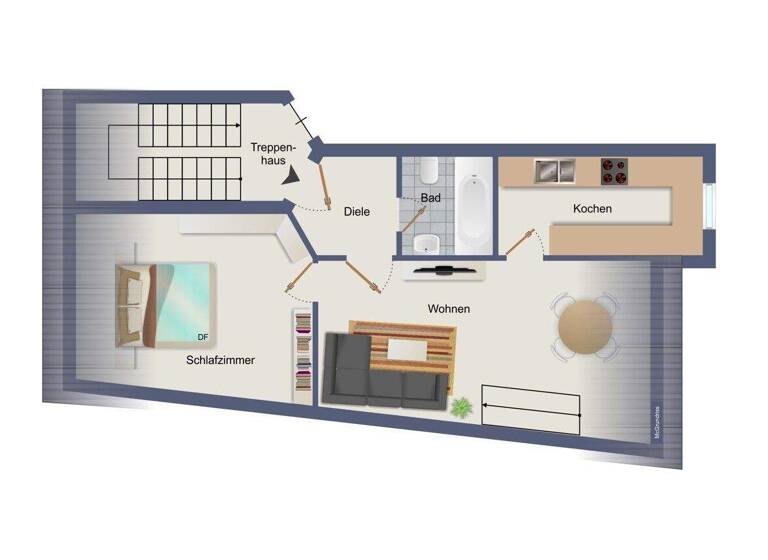 Maisonette zum Kauf 145.000 € 3 Zimmer 56,2 m² frei ab 01.05.2026 Durmersheim 76448