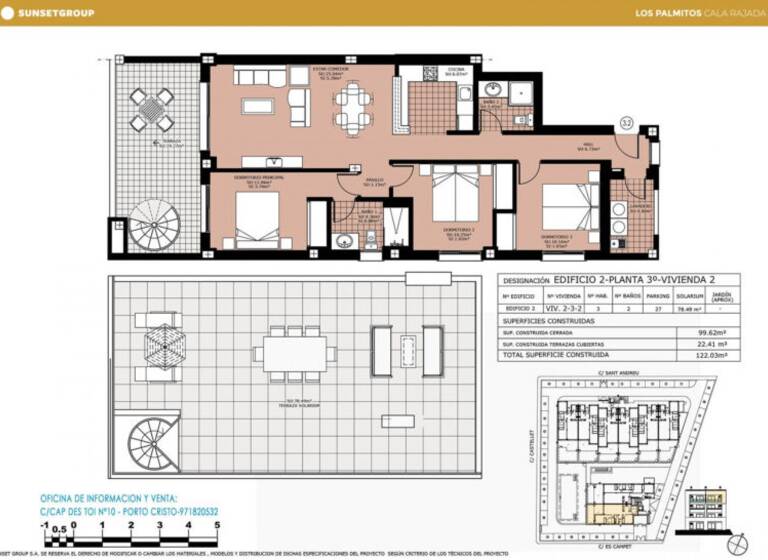 Wohnung zum Kauf 470.000 € 4 Zimmer 122 m² Cala Ratjada 07590