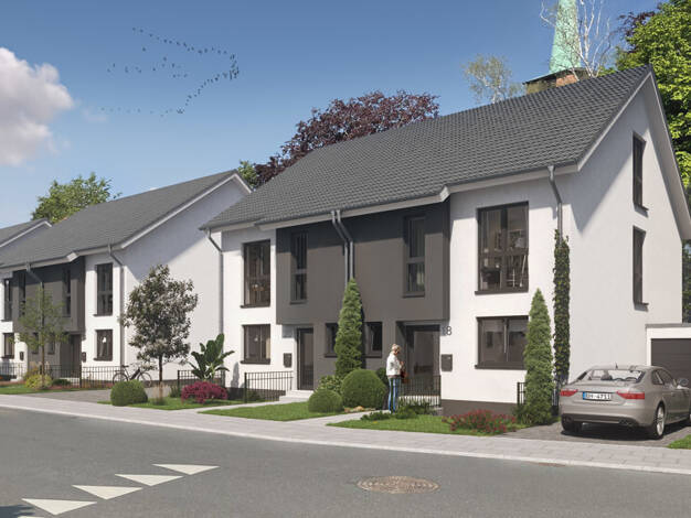 Doppelhaushälfte zum Kauf - Erstbezug provisionsfrei 459.900 € 6 Zimmer 170 m² 351 m² Grundstück Kenten Bergheim 50126