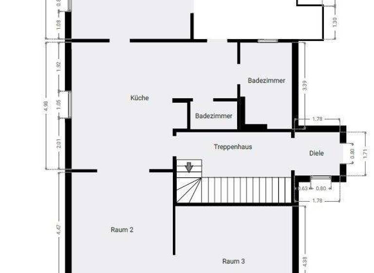 Wohnung zum Kauf provisionsfrei 770.000 € 5 Zimmer 120,3 m² EG Rahlstedt Hamburg 22143