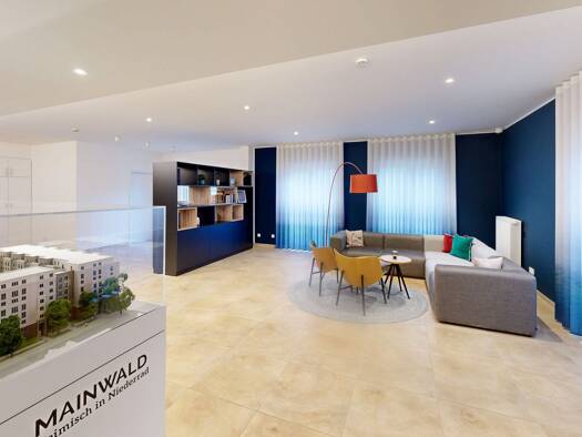Wohnung zur Miete 739 € 1 Zimmer 21,9 m² 1. Geschoss Lyoner Straße Schwanheim West 60528