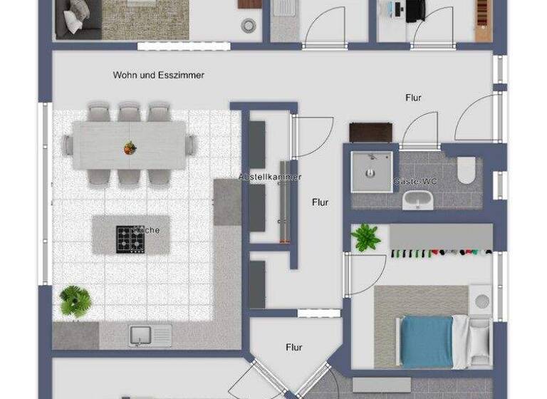 Einfamilienhaus zum Kauf 389.000 € 4 Zimmer 170,8 m² 709 m² Grundstück Vrees 49757