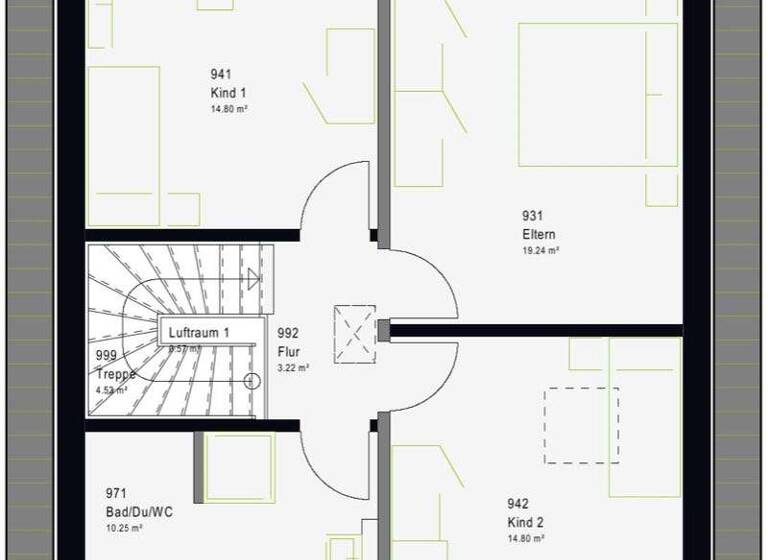 Einfamilienhaus zum Kauf provisionsfrei 336.607 € 4 Zimmer 134 m² 516 m² Grundstück Jedinghagen Marienheide 51709