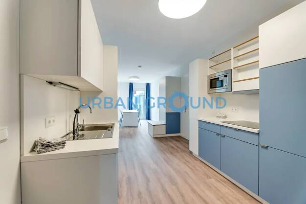 Studio zur Miete 576 € 1 Zimmer 18,5 m² 2. Geschoss frei ab 01.08.2025 Rathenaustraße Oberschöneweide Berlin 12459
