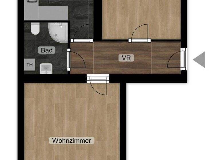 Wohnung zum Kauf 249.000 € 2 Zimmer 55 m² 4. Geschoss Wien,Brigittenau 1200