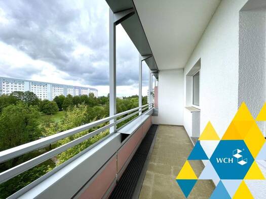 Wohnung zur Miete 509 € 4 Zimmer 90,4 m² 8. Geschoss Bruno-Granz-Straße 54 Morgenleite Chemnitz 09122