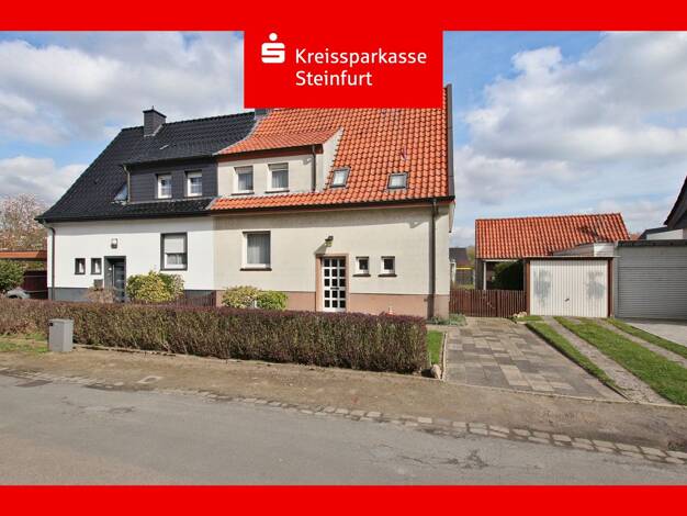 Doppelhaushälfte zum Kauf 199.000 € 6 Zimmer 103 m² 549 m² Grundstück Borghorst Steinfurt 48565