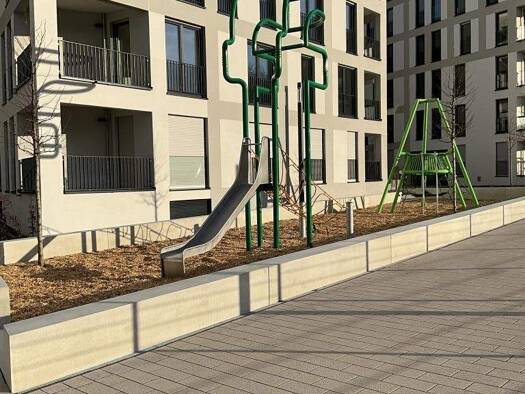 Wohnung zur Miete - Erstbezug nur mit Wohnberechtigungsschein 409 € 2 Zimmer 56,9 m² 5. Geschoss Bert-Brecht-Straße 27 Südviertel Essen 45128