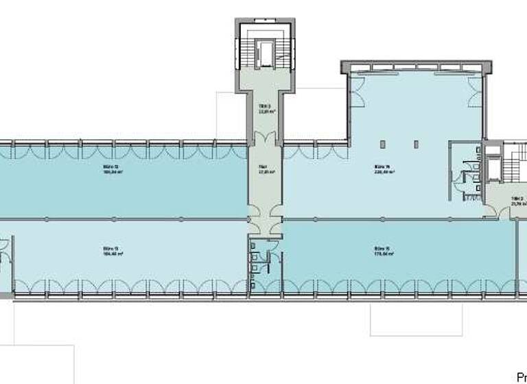 Bürogebäude zur Miete - Erstbezug provisionsfrei 14,85 € 400 m² Bürofläche Am Daytonpark 1 Bärenkeller Augsburg 86156