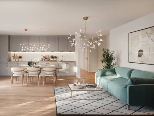 Wohnung zum Kauf - Neubau provisionsfrei 515.000 € 4 Zimmer 99 m² 1. Geschoss Offnadinger Straße 4 Kirchhofen Ehrenkirchen 79238