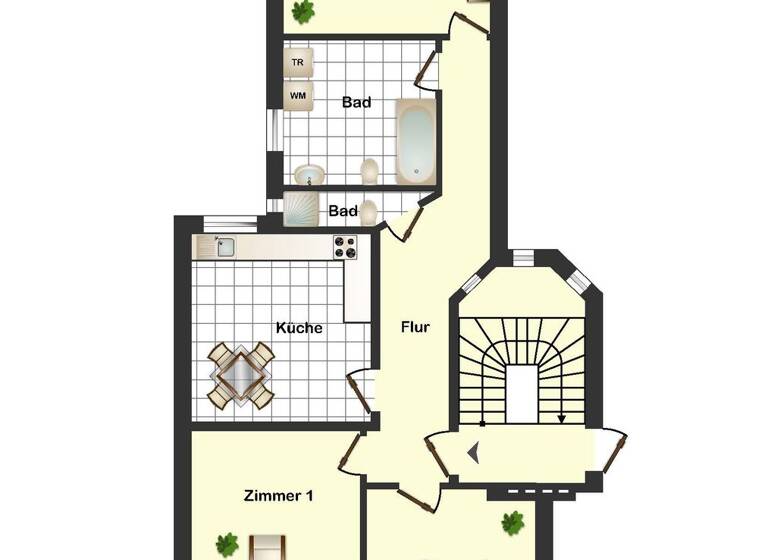 Wohnung zum Kauf 976.000 € 3 Zimmer 94 m² 2. Geschoss Uhlenhorst Hamburg 22085