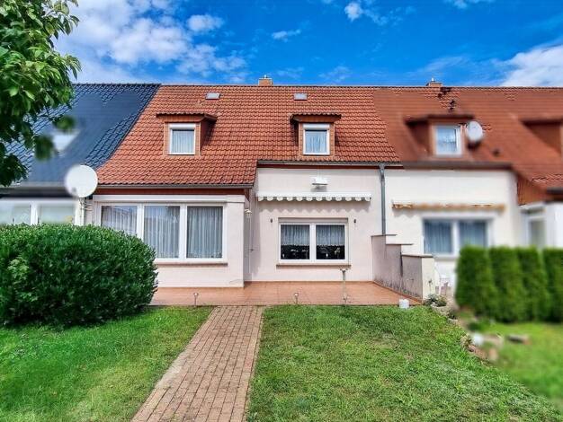 Reihenmittelhaus zum Kauf provisionsfrei 129.000 € 4 Zimmer 110 m² 448 m² Grundstück Karl-Marx-Str. 34 c Eggesin Eggesin 17367