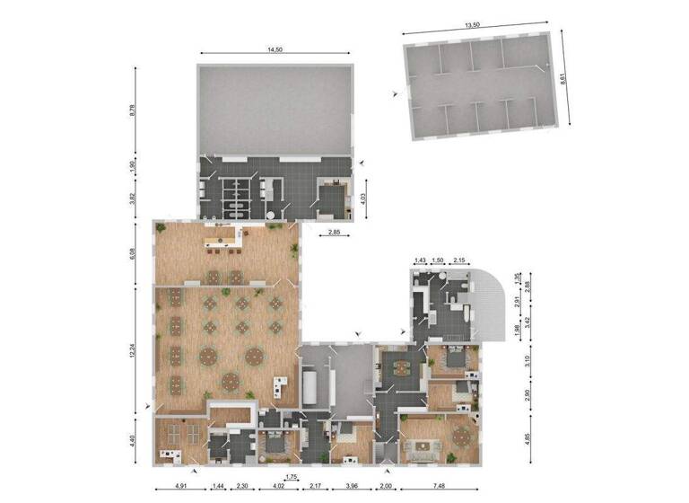 Haus zum Kauf 298.500 € 9 Zimmer 544,8 m² 2.710 m² Grundstück Meggerdorf 24799