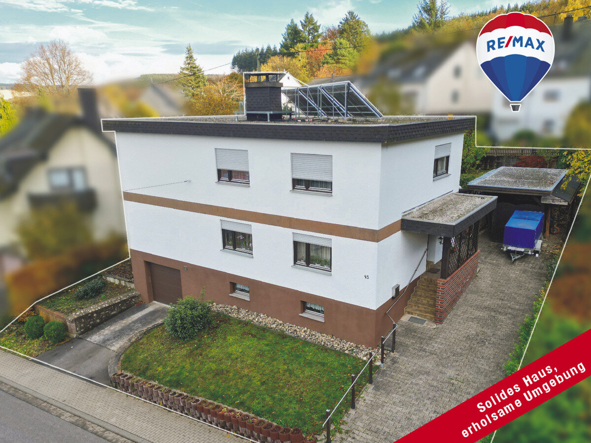 Einfamilienhaus zum Kauf provisionsfrei 249.000 € 7 Zimmer 156 m²<br/>Wohnfläche 601 m²<br/>Grundstück Erbeskopfstraße 43 Deuselbach 54411