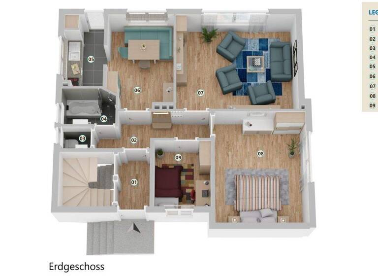 Mehrfamilienhaus zum Kauf 240.000 € 6 Zimmer 140 m² 570 m² Grundstück Reckenfeld Greven 48268