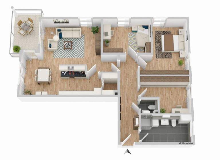 Wohnung zum Kauf 339.000 € 4 Zimmer 104 m² 1. Geschoss frei ab sofort Aussiger Straße 44 Schwandorf 92421
