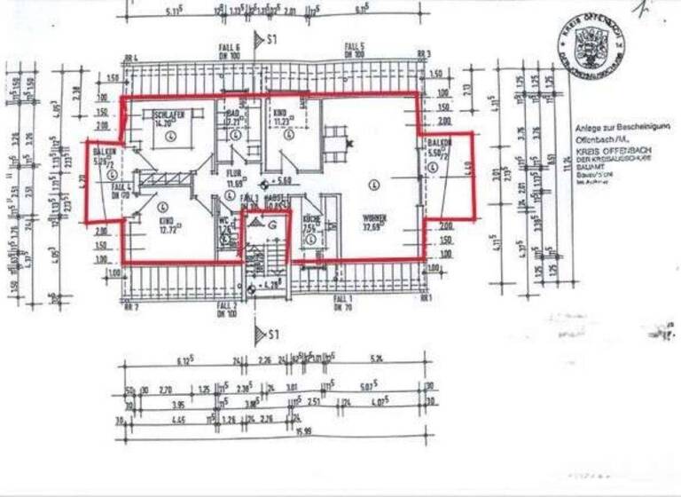 Wohnung zum Kauf provisionsfrei 350.000 € 4 Zimmer 102,3 m² 2. Geschoss Ober-Roden Rödermark 63322