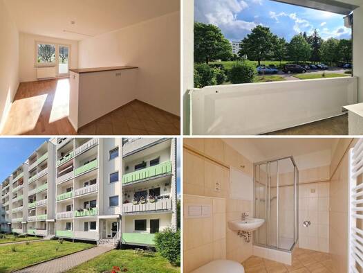 Wohnung zur Miete 237 € 2 Zimmer 41,6 m² 1. Geschoss Ernst-Schneller-Straße 33 Flöha 09557