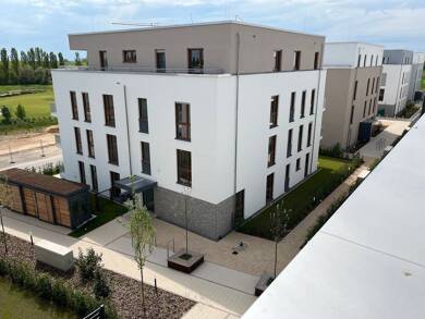 Wohnung zur Miete - Erstbezug 1.326 € 3 Zimmer 80,4 m² 1. Geschoss Am Hasenpfad 3 Delkenheim - Süd Wiesbaden 65205